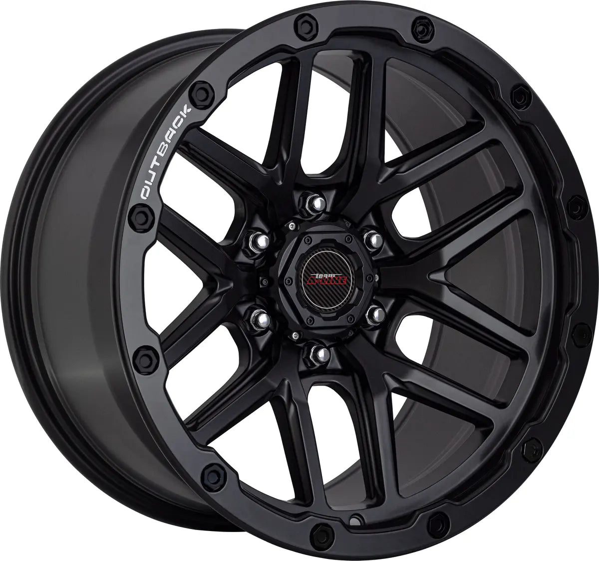 A-LINE BOUNTY 18X9.5 SATIN BLACK PCD 6/139.7 ET 0 SET OF 4