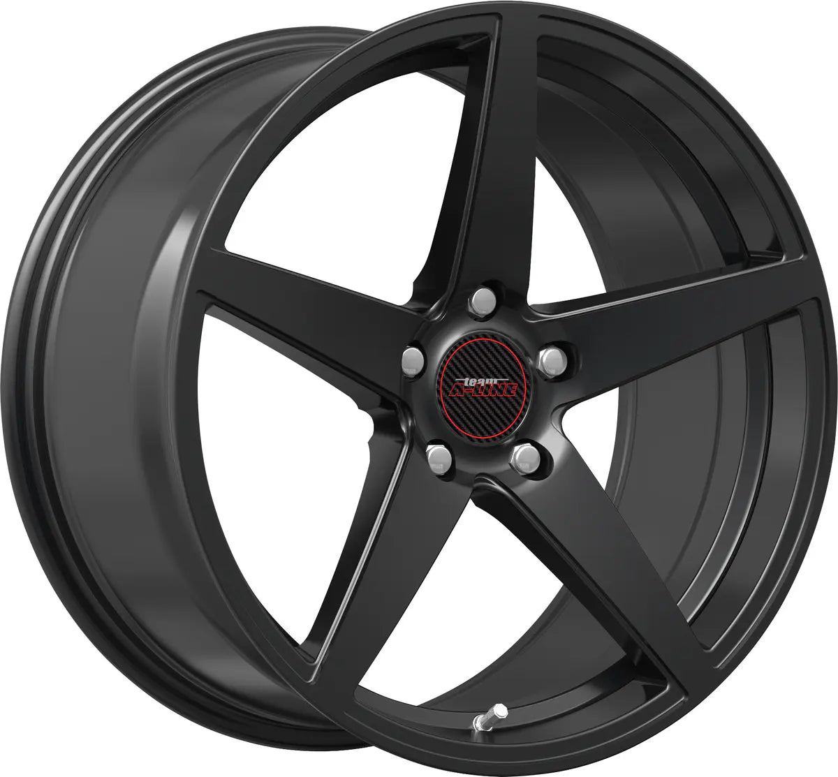 A-LINE SPECTRA 18X8.5 VELVET BLACK PCD 5/112 ET 42 SET OF 4