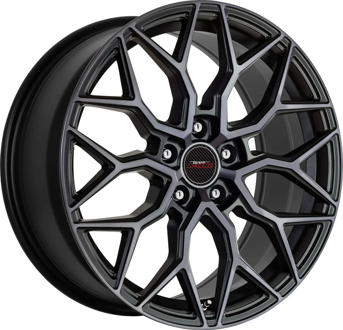 A-LINE SCAR 17X8 SATIN BLACK TINT PCD 5/114.3 ET 42 SET OF 4