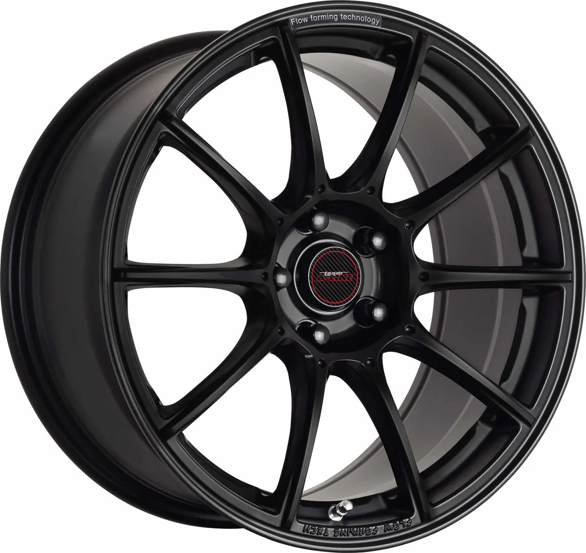 A-LINE HYPE 17X8.5 SILK BLACK PCD 5/112 ET 42 SET OF 4