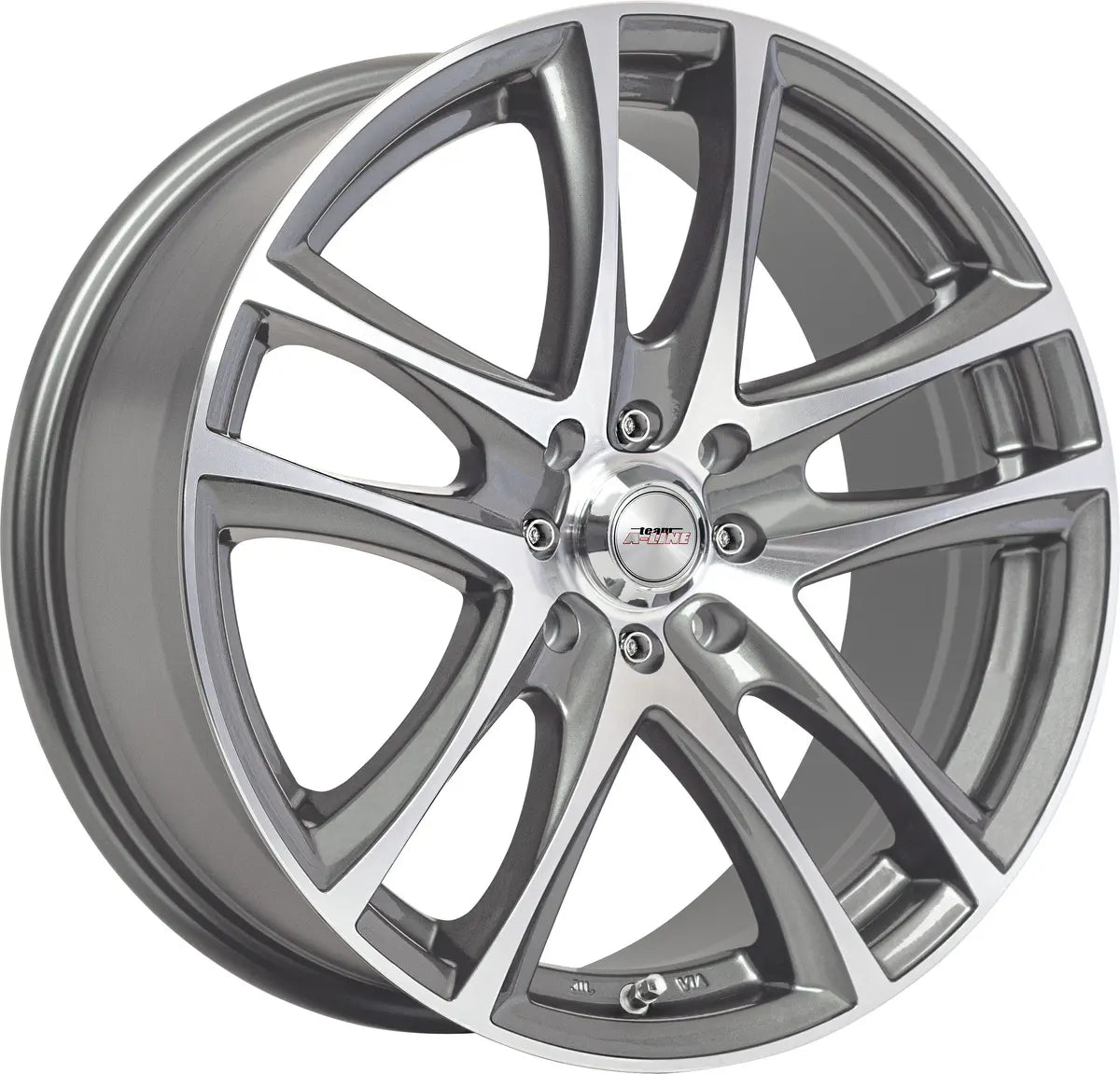 A-LINE AIR 15X6.5 GMMF PCD 4/100 & 4/114.3 ET 38 SET OF 4