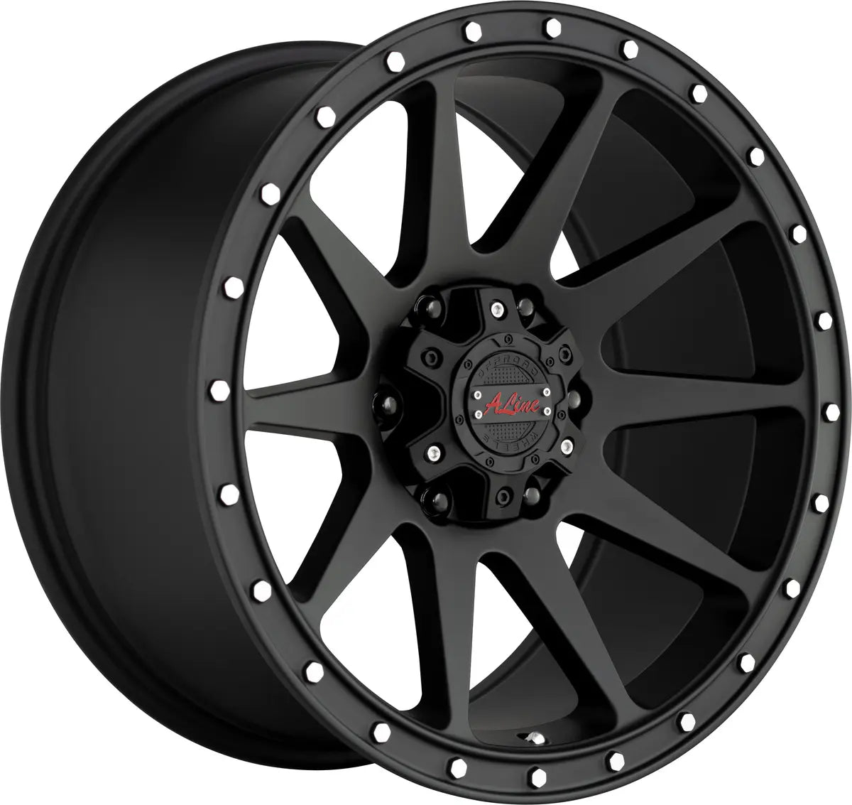 A-LINE ENDURO 17X9 SATIN BLACK PCD 6/139.7 ET 15 SET OF 4