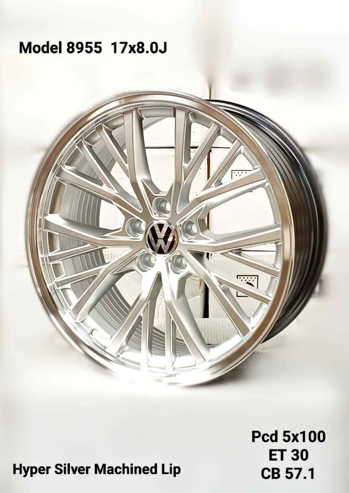 WHEEL TECH 17INCH 5/100 STEPPED POLO FITMENT