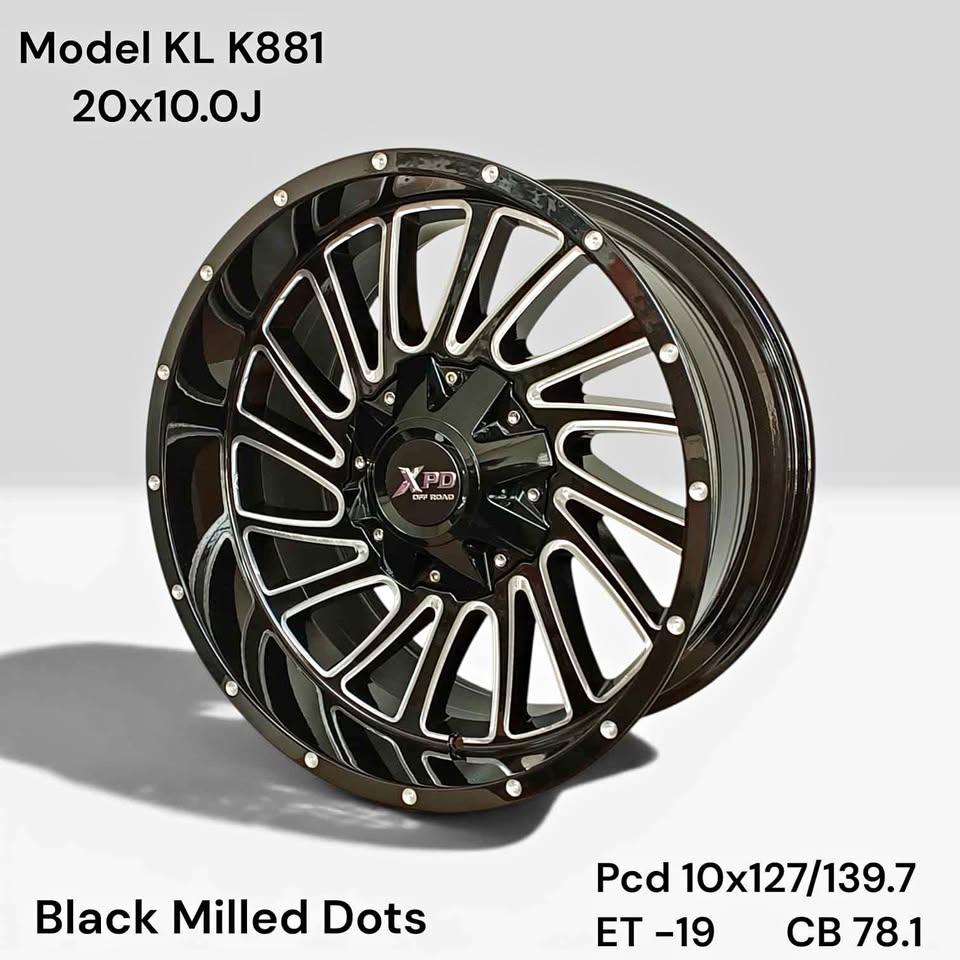 WHEEL TECH 20INCH 5/127 AND 5/139 FITMENT