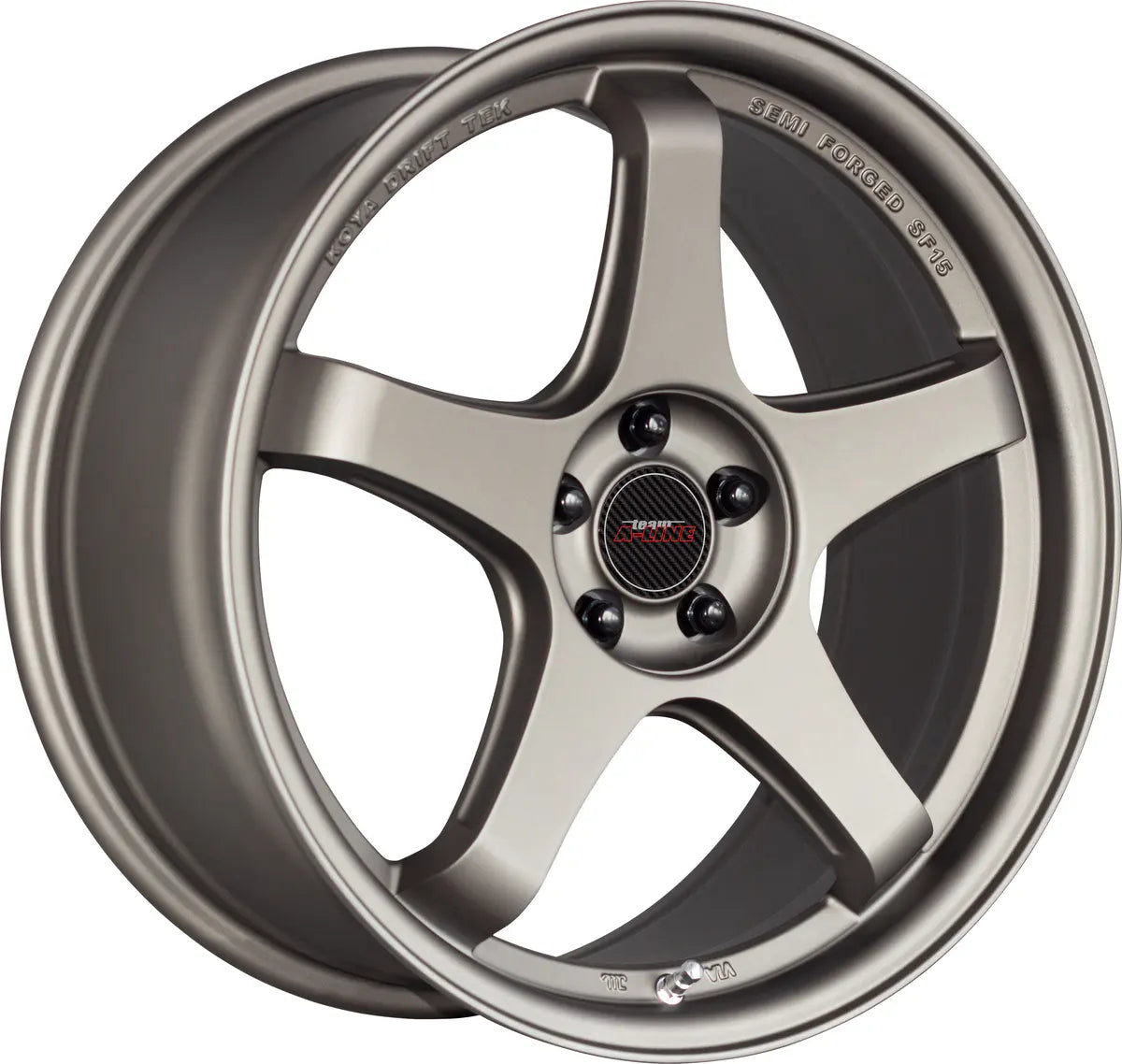 A-LINE CHASE 18X9.5 CHG TINT PCD 5/114.3 ET 40 SET OF 4