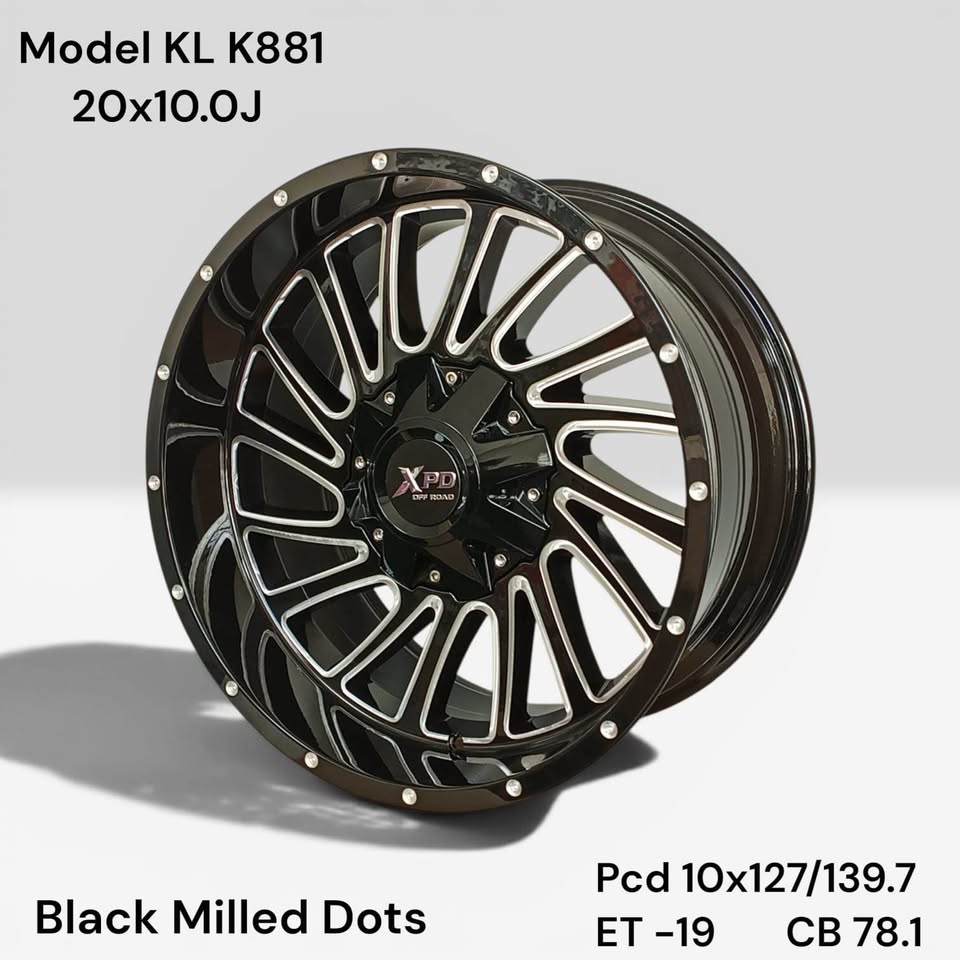WHEEL TECH 20 INCH 5X127/5X139 FITMENT MAG REPS