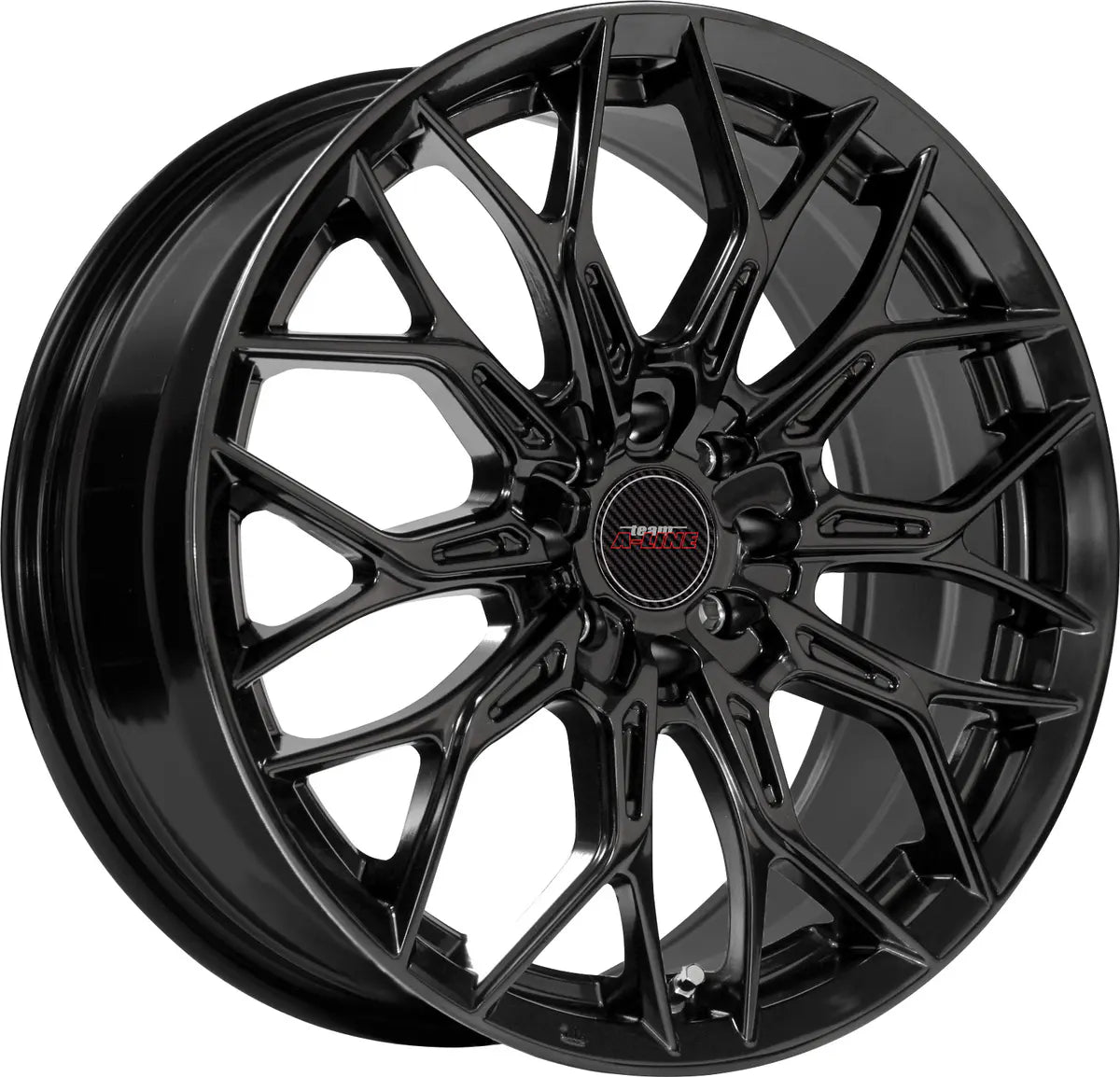 A-LINE SHADOW 17X7.5 SILK BLACK PCD 5/108 ET 45 SET OF 4