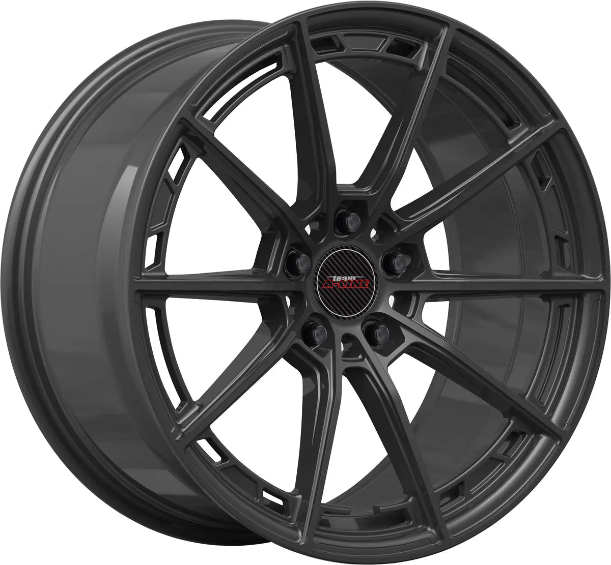 A-LINE UTOPIA 19X8.5 SILK BLACK PCD 5/108 ET 38 SET OF 4