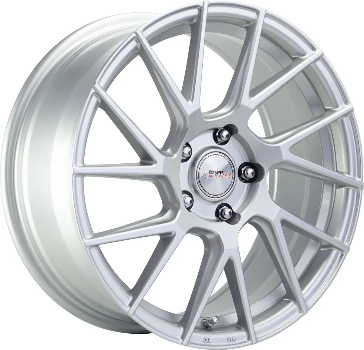 A-LINE VENUS 17X7.5 ARCTIC SILVER PCD 5/114.3 ET 38 SET OF 4