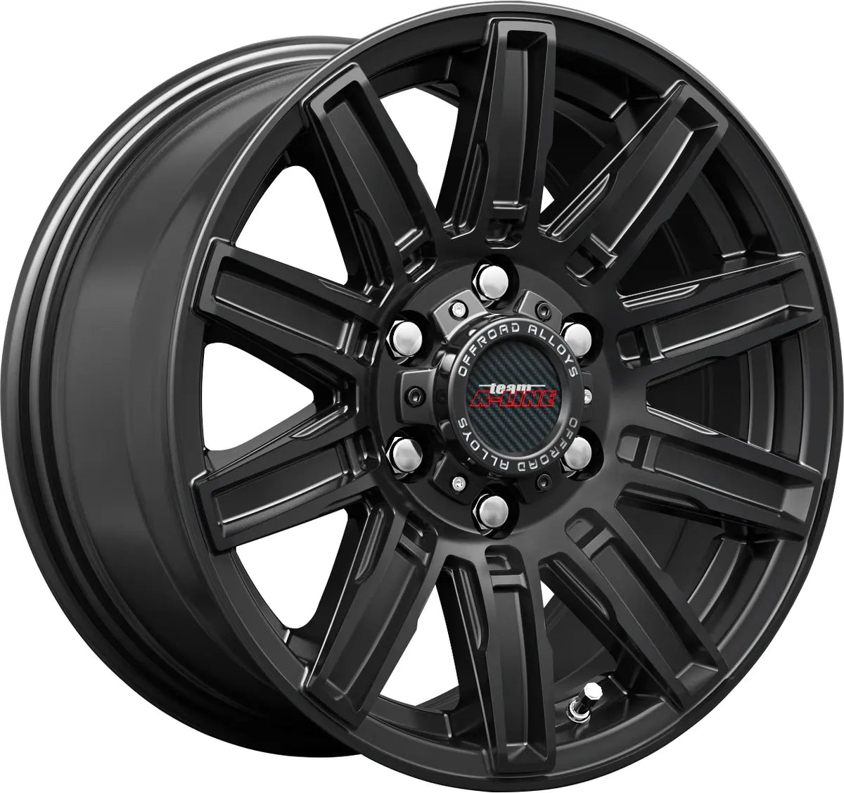 A-LINE TEMPO 16X8 VELVET BLACK PCD 5/160 ET 40 SET OF 4
