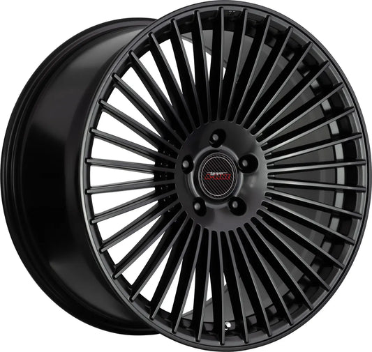 A-LINE ATHENS 20X8.5 VELVET BLACK PCD 5/108 ET 30 SET OF 4