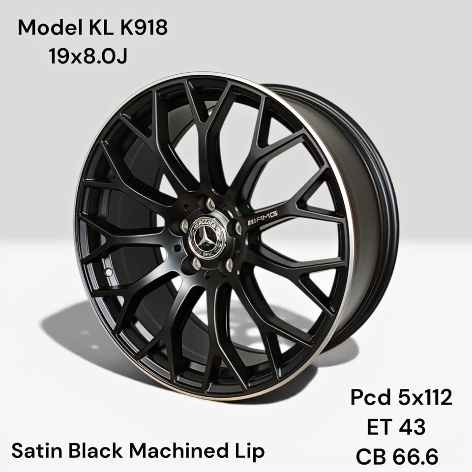 WHEEL TECH 19 INCH 5X112 MERCEDES STYLE MAG REPS