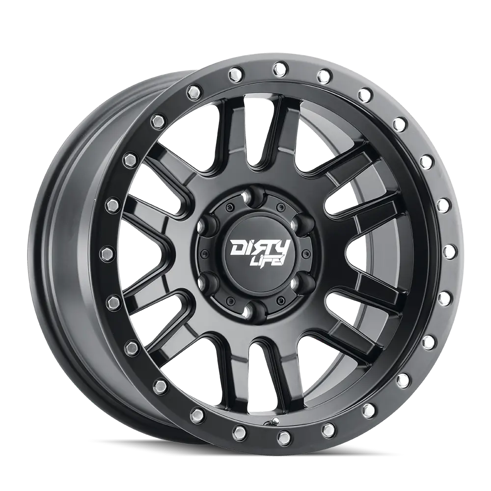DIRTY LIFE A9309 CANYON PRO 17X9 SATIN GRAPHITE / BLACK LIP PCD 150 ET 0
