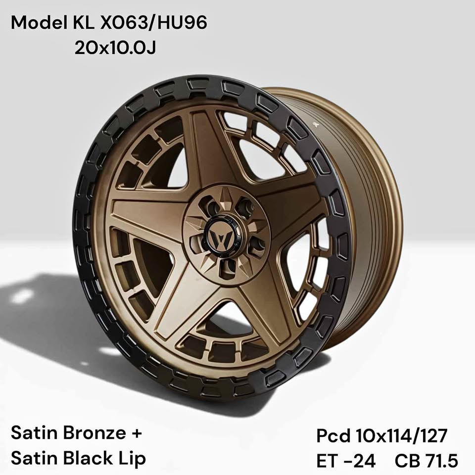 WHEEL TECH 20INCH 5/114 & JEEP 5/127 FITMENTS