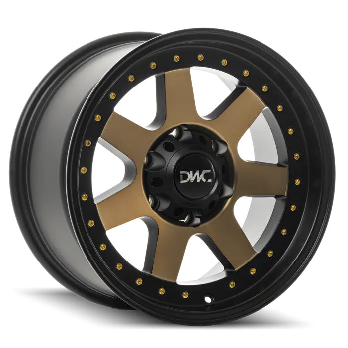 DWC PRODIGY 17X9 MATTE BLACK W/DARK TINT PCD 114.3 ET 15