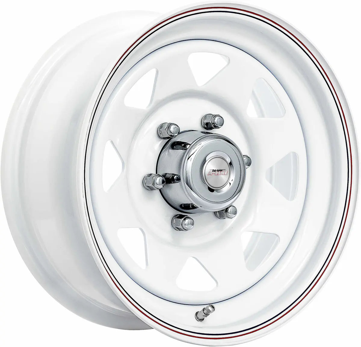 A-LINE STEEL WHITE SPOKE 13X4.5 PCD 5/114.3 SET OF 4
