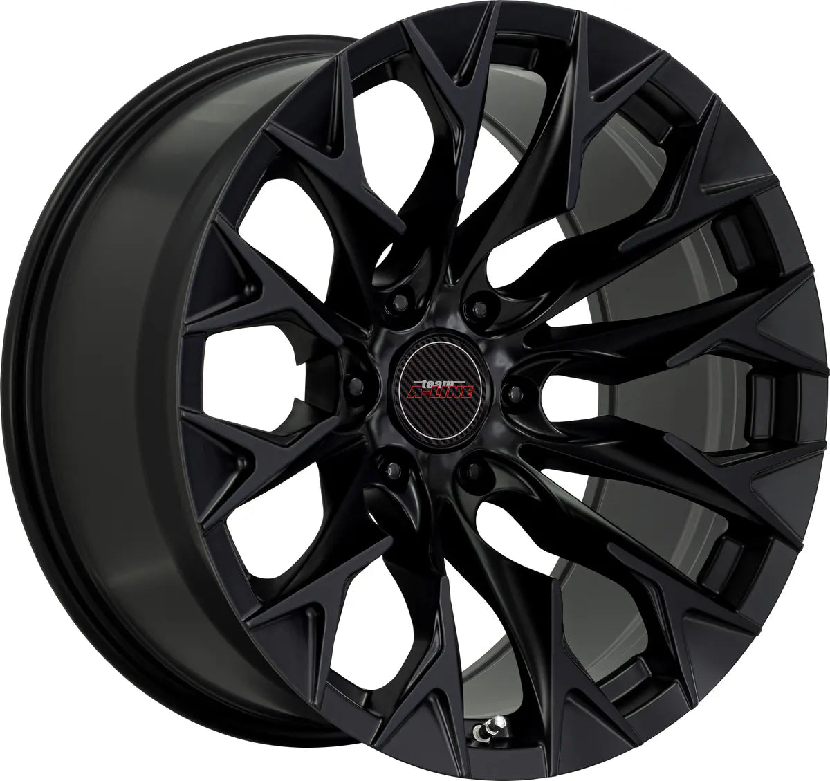 A-LINE MAMBA 20X10 SILK BLACK PCD 6/139.7 ET 18 SET OF 4