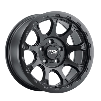 DIRTY LIFE 17 INCH 6/139 DRIFTER 9307 MATTE BLACK