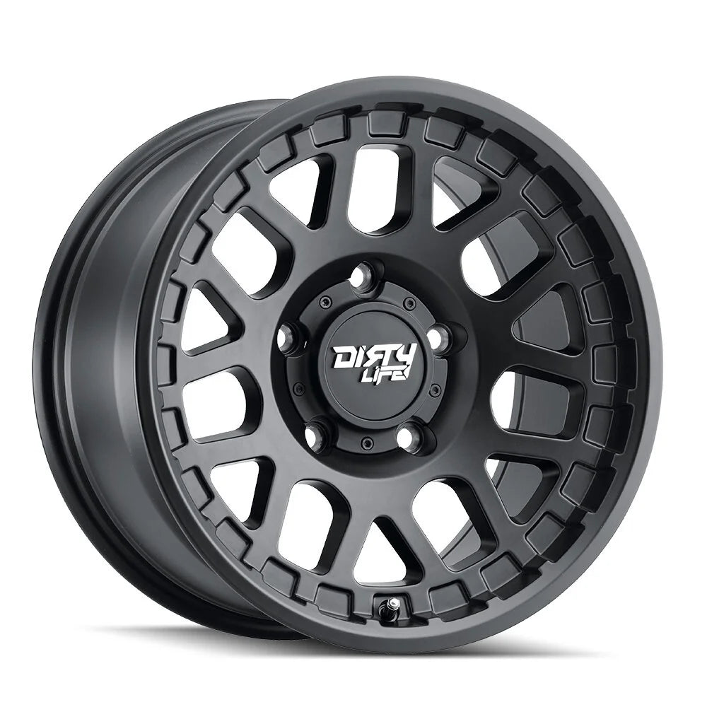 DIRTY LIFE A9306 MESA 17X9 MATTE BLACK PCD 150 ET 0