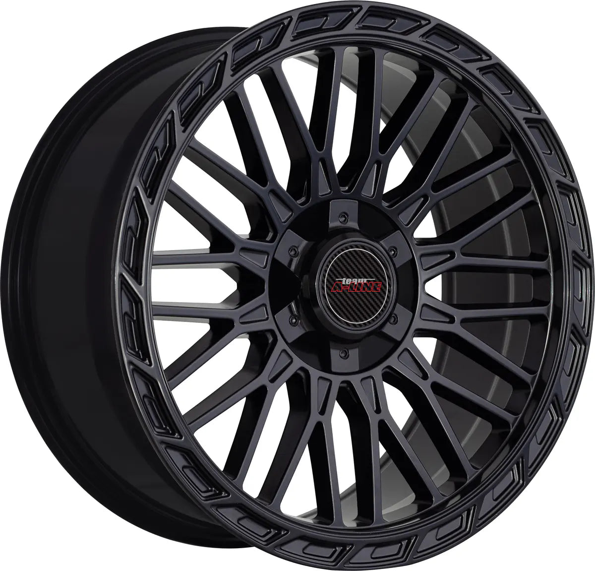 A-LINE ODIN 22X9 VELVET BLACK PCD 6/139.7 ET 20 SET OF 4