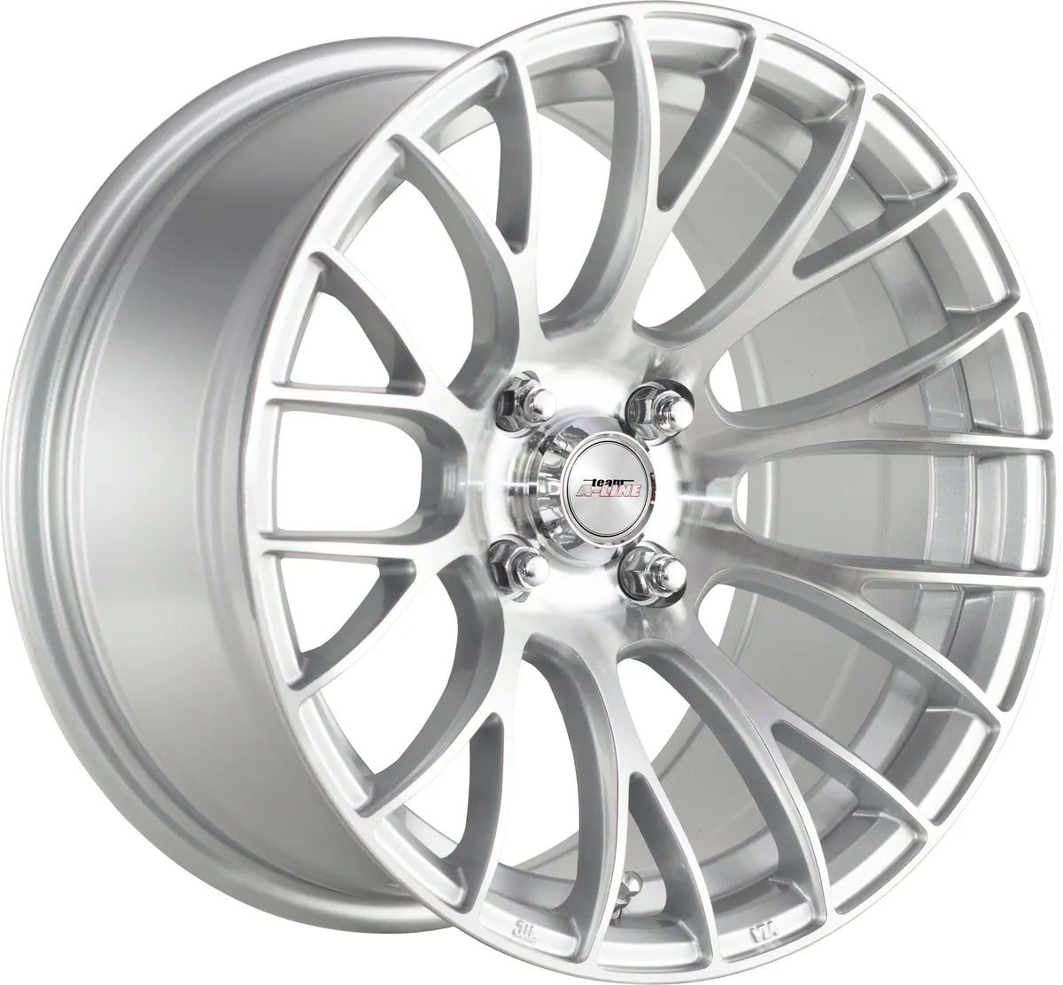 A-LINE EPIC 15X8 SILK BLACK PCD 5/100 ET 20 SET OF 4