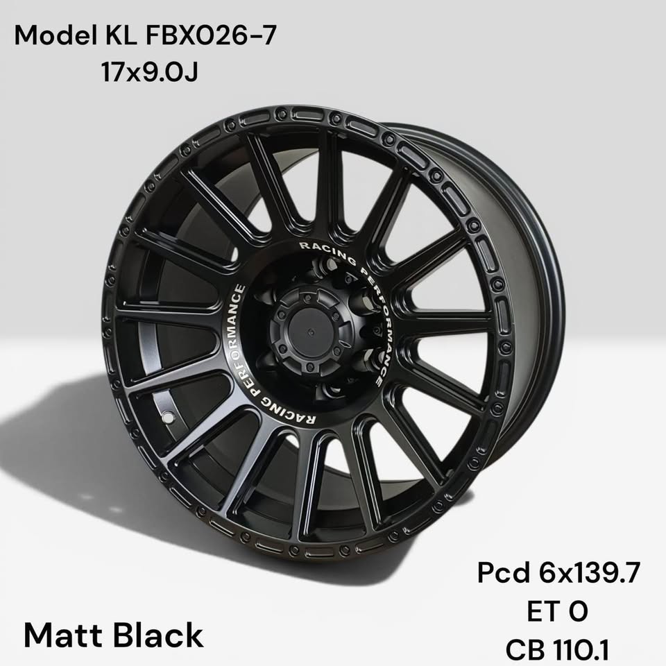 WHEEL TECH 17 & 18 INCH MIXED PCD’S BAKKIE FITMENT MAG REPS