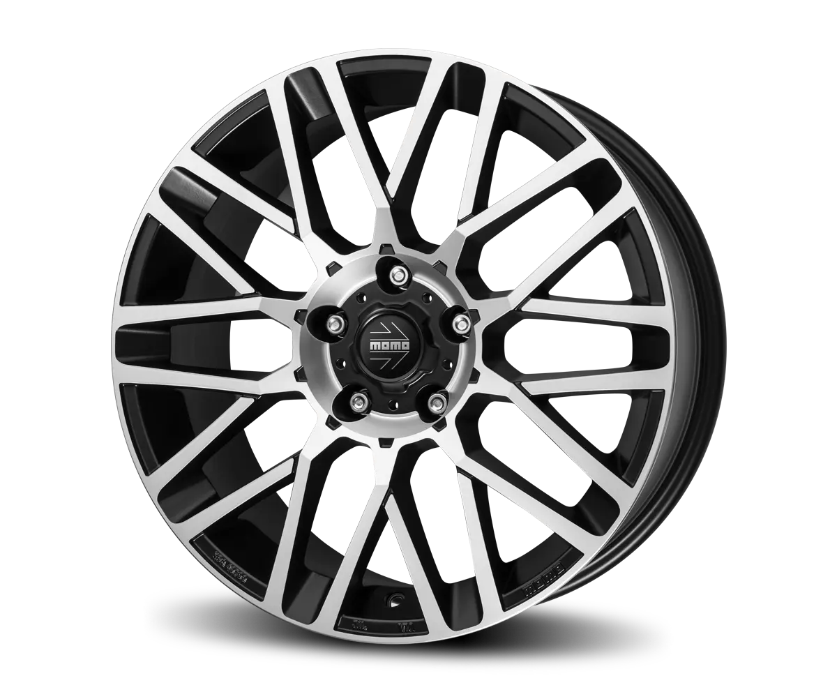 MOMO REVENGE EVO 18X8 MATT BLACK POLISHED PCD 120 ET 45