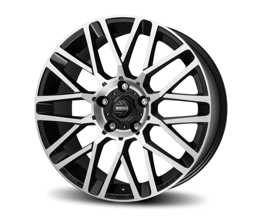 MOMO REVENGE EVO 18X8 MATT BLACK POLISHED PCD 120 ET 45