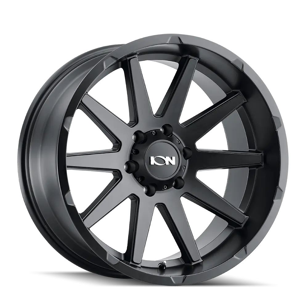 ION 143 17X9 MATTE BLACK PCD 139.7 ET -12
