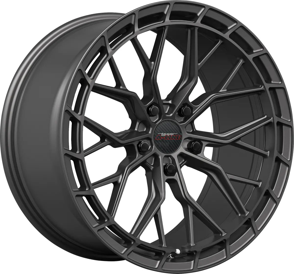 A-LINE IDOL 19X8.5 GRAPHITE PCD 5/112 ET 25 SET OF 4