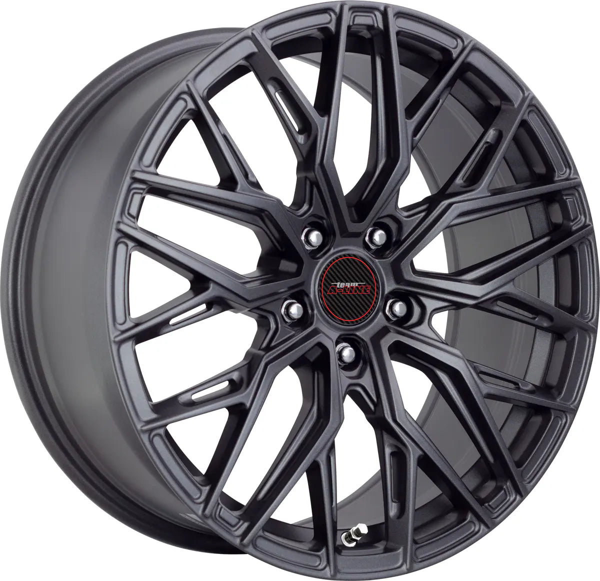 A-LINE SPY 19X8.5 GRAPHITE PCD 5/112 ET 42 SET OF 4