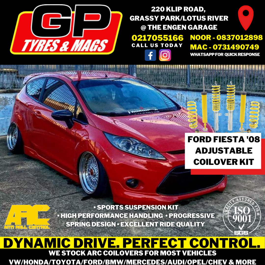 FORD FIESTA '08 ARC HEIGHT ADJUSTABLE COILOVER SET