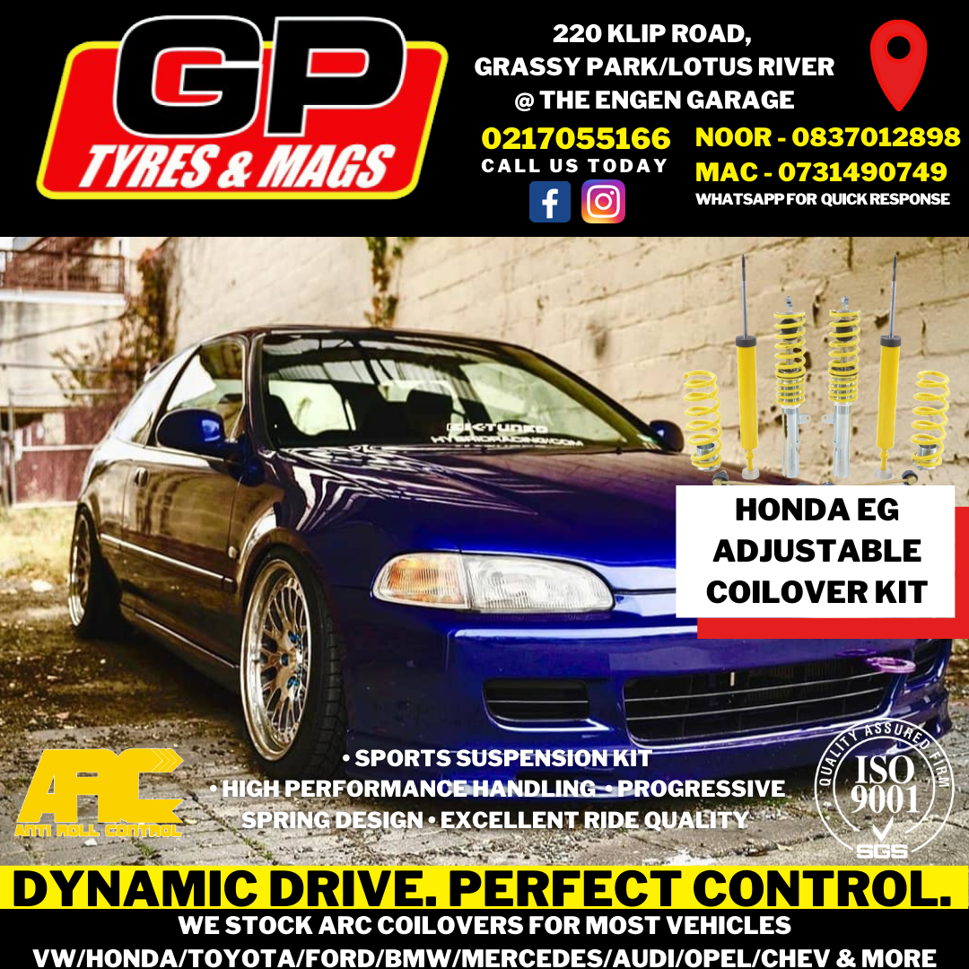 HONDA EG ARC HEIGHT ADJUSTABLE COILOVER SET